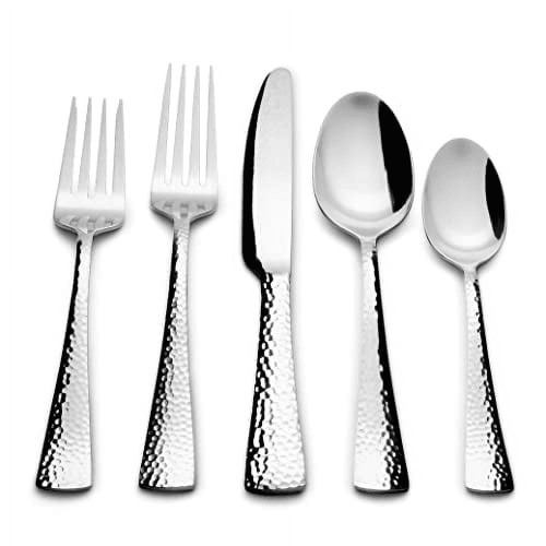 Boston Warehouse Kitchinox Perles 43-piece Silverware Set, Flatware Service for 8 (98376) Boston Warehouse Kitchinox Perles 43-piece Silverware Set, Flatware Service for 8 (98376)