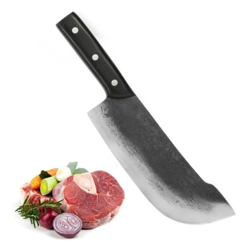 Meat Cleaver Knife-Japanese Butcher Knife Meat Cutting-Professional Chef Knife High Carbon Stainless Steel With Ergonomic Handle- Ultra Sharp Kitchen Meat Cleaver Knife-Japanese Butcher Knife Meat Cutting-Professional Chef Knife High Carbon Stainless Steel With Ergonomic Handle- Ultra Sharp Kitchen